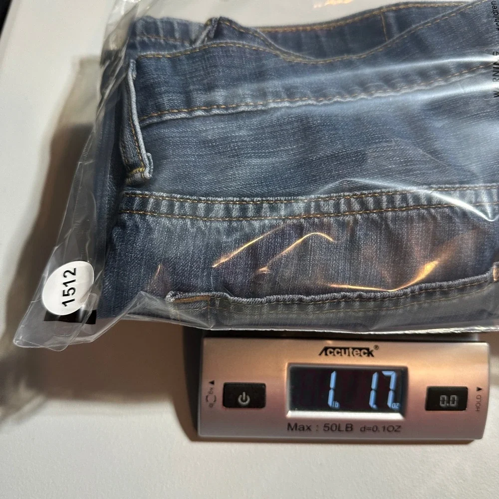 Levis 569 Loose Straight Leg Jeans Mens 33x32 Blue Denim Medium Wash 00569-0127